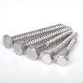 Stainless 304 Lag Bolts Hexagon Head Tapping Screws